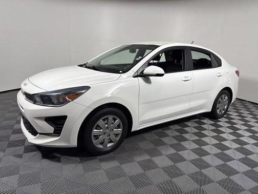 Clear White 2022 Kia Rio LX