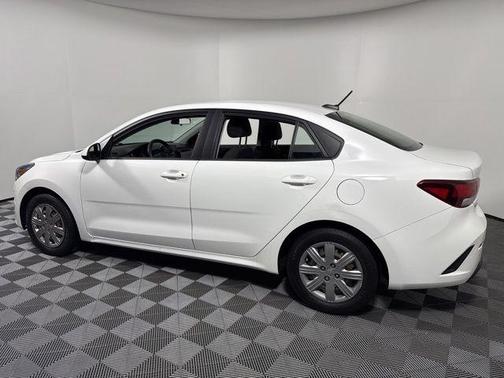 Clear White 2022 Kia Rio LX