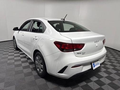 Clear White 2022 Kia Rio LX