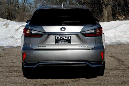 Silver Lining Metallic 2018 Lexus RX 350L Luxury