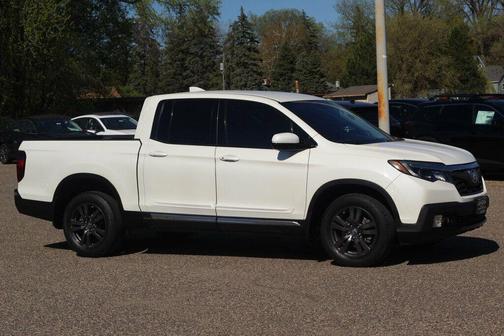 WHITE 2019 Honda Ridgeline Sport