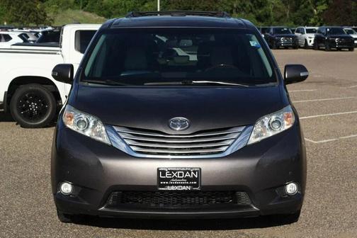 Predawn Gray Mica 2013 Toyota Sienna Limited Premium