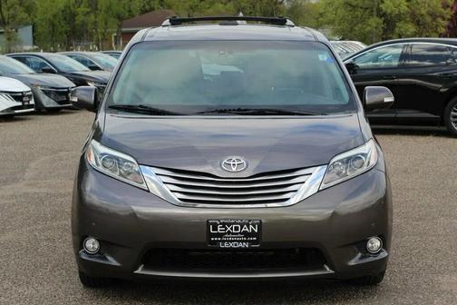 Predawn Gray Mica 2015 Toyota Sienna Limited Premium