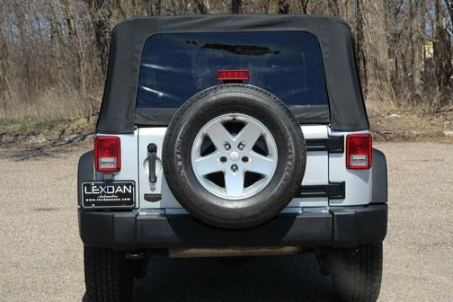 Bright Silver Metallic Clearcoat 2012 Jeep Wrangler Unlimited Sport