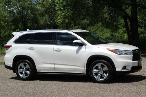 Blizzard Pearl 2014 Toyota Highlander Limited Platinum