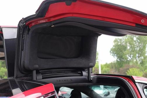 Red Multi-Coat 2016 Tesla Model X 90D