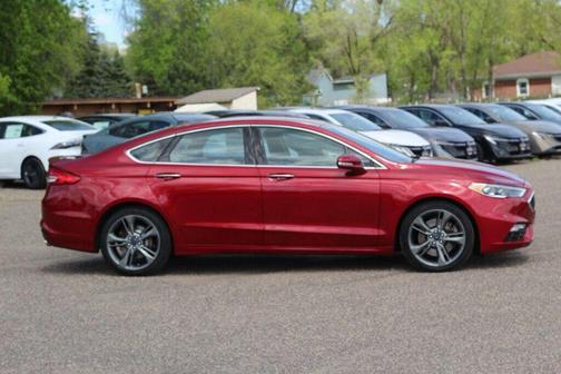 RUBY RED 2017 Ford Fusion Sport