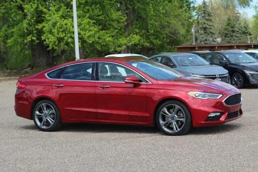RUBY RED 2017 Ford Fusion Sport