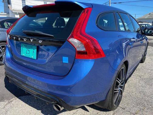 Blue 2018 Volvo V60 Polestar