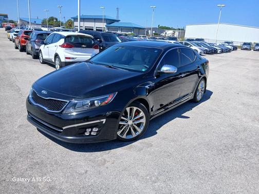 Ebony Black 2014 Kia Optima SXL Turbo