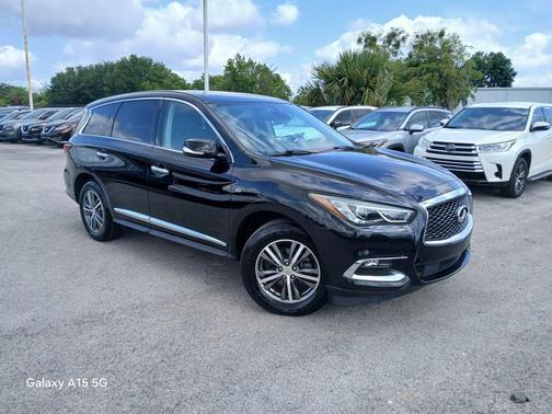 Black 2020 INFINITI QX60 Pure