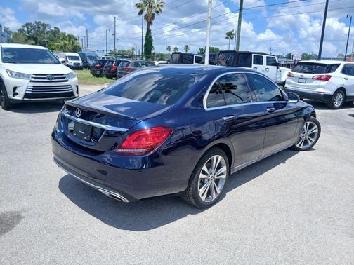 Blue 2020 Mercedes-Benz C-Class C 300 Sedan 4D