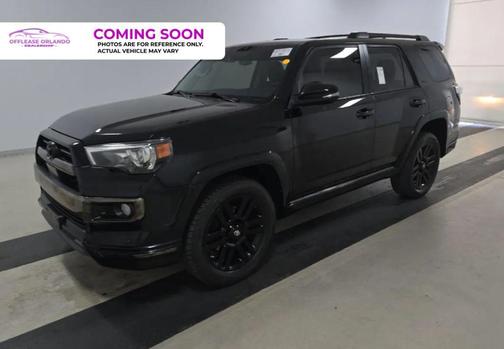 Midnight Black Metallic 2020 Toyota 4Runner Nightshade Special Edition