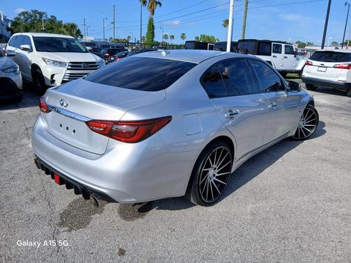 Liquid Platinum 2018 INFINITI Q50 3.0t LUXE