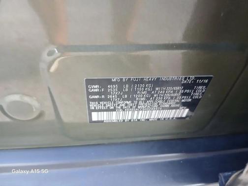 2017 Subaru Outback 2.5i Premium