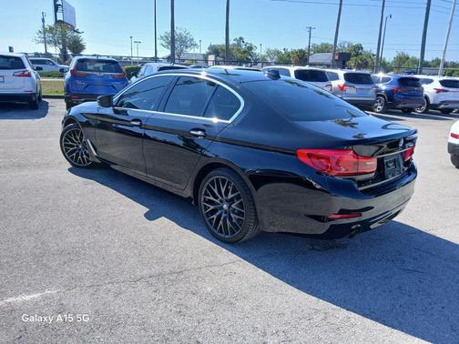 Black 2017 BMW 530 530i Sedan 4D