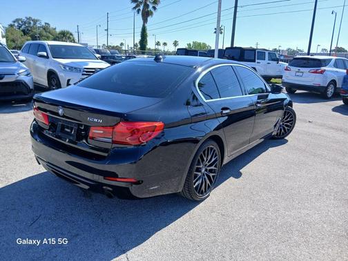 Black 2017 BMW 530 530i Sedan 4D