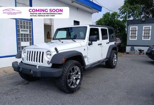 Bright White Clearcoat 2016 Jeep Wrangler Unlimited Sahara