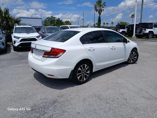 Taffeta White 2014 Honda Civic EX