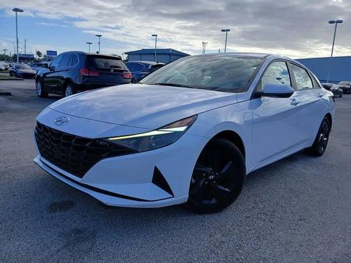 2021 Hyundai ELANTRA HEV Blue