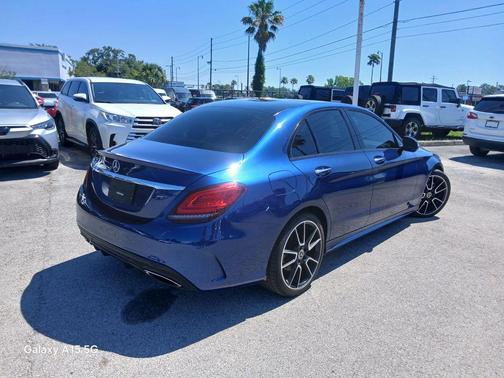 Blue 2019 Mercedes-Benz C-Class C 300 Sedan 4D
