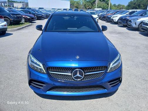 Blue 2019 Mercedes-Benz C-Class C 300 Sedan 4D