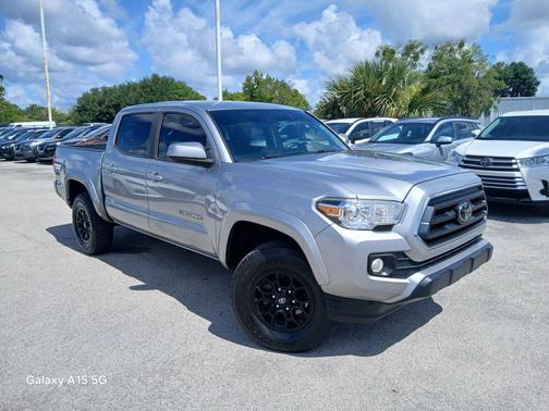 Silver Sky Metallic 2021 Toyota Tacoma SR5