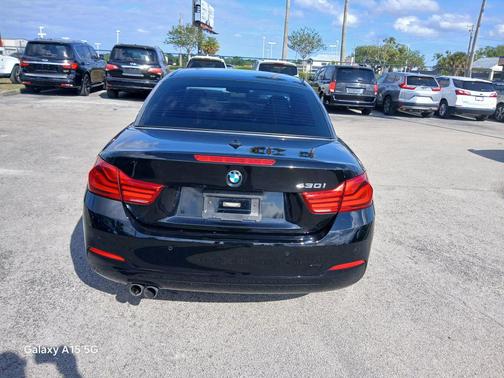Black 2018 BMW 430 i