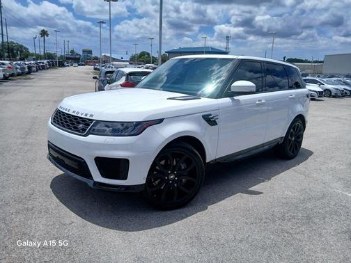 White 2020 Land Rover Range Rover Sport HSE