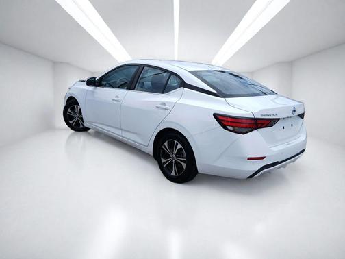 White 2021 Nissan Sentra SV