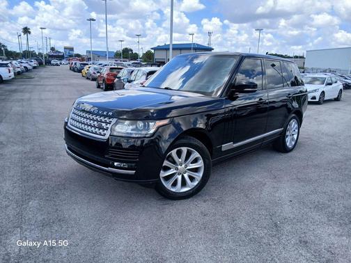 Black 2014 Land Rover Range Rover 3.0L Supercharged HSE