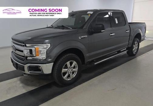 Gray 2018 Ford F-150 XLT