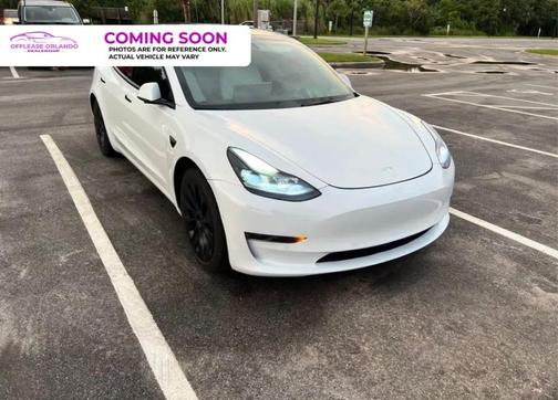 Pearl White Multi-Coat 2022 Tesla Model 3 Long Range