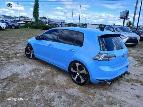 Night Blue Metallic 2017 Volkswagen Golf GTI 2.0T S 4-Door