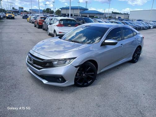 Lunar Silver Metallic 2021 Honda Civic Sport