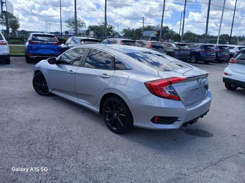 Lunar Silver Metallic 2021 Honda Civic Sport