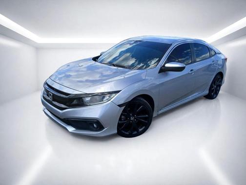 Lunar Silver Metallic 2021 Honda Civic Sport