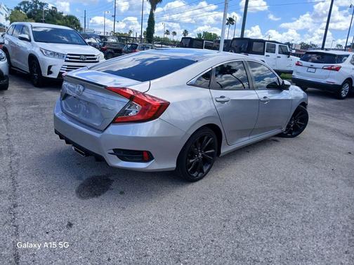 Lunar Silver Metallic 2021 Honda Civic Sport