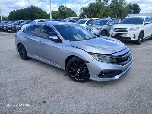 Lunar Silver Metallic 2021 Honda Civic Sport