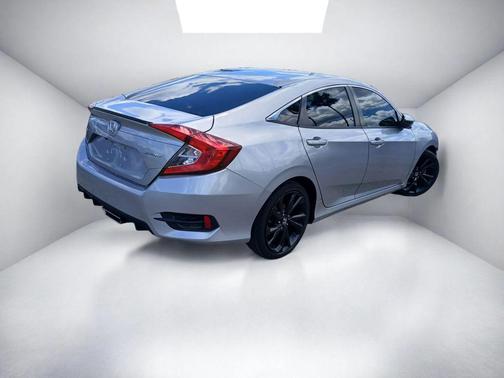 Lunar Silver Metallic 2021 Honda Civic Sport