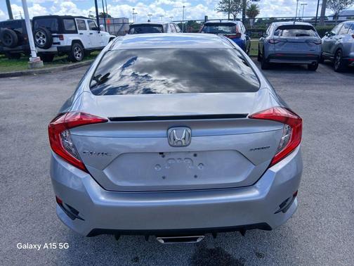 Lunar Silver Metallic 2021 Honda Civic Sport