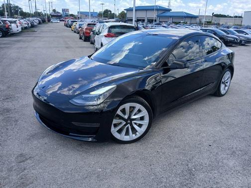 Solid Black 2023 Tesla Model 3 Standard Range