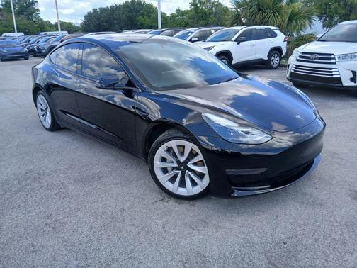Solid Black 2023 Tesla Model 3 Standard Range