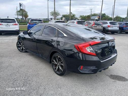 Black 2020 Honda Civic Sport