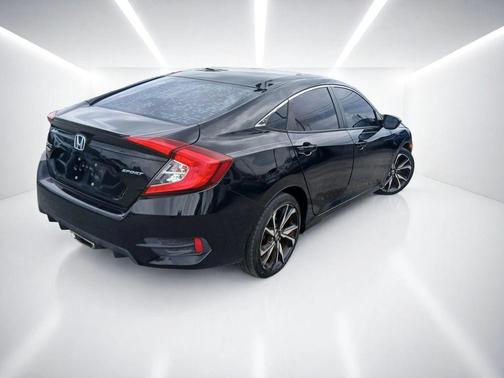 Black 2020 Honda Civic Sport