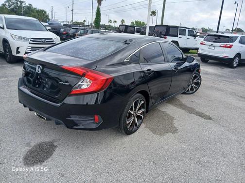 Black 2020 Honda Civic Sport