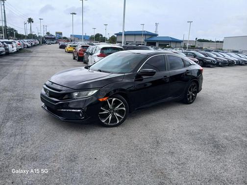 Black 2020 Honda Civic Sport