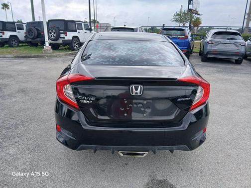 Black 2020 Honda Civic Sport