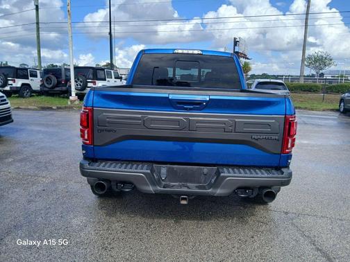 Lightning Blue 2018 Ford F-150 Raptor