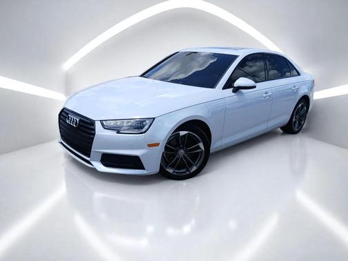 Glacier White Metallic 2019 Audi A4 40 Titanium Premium